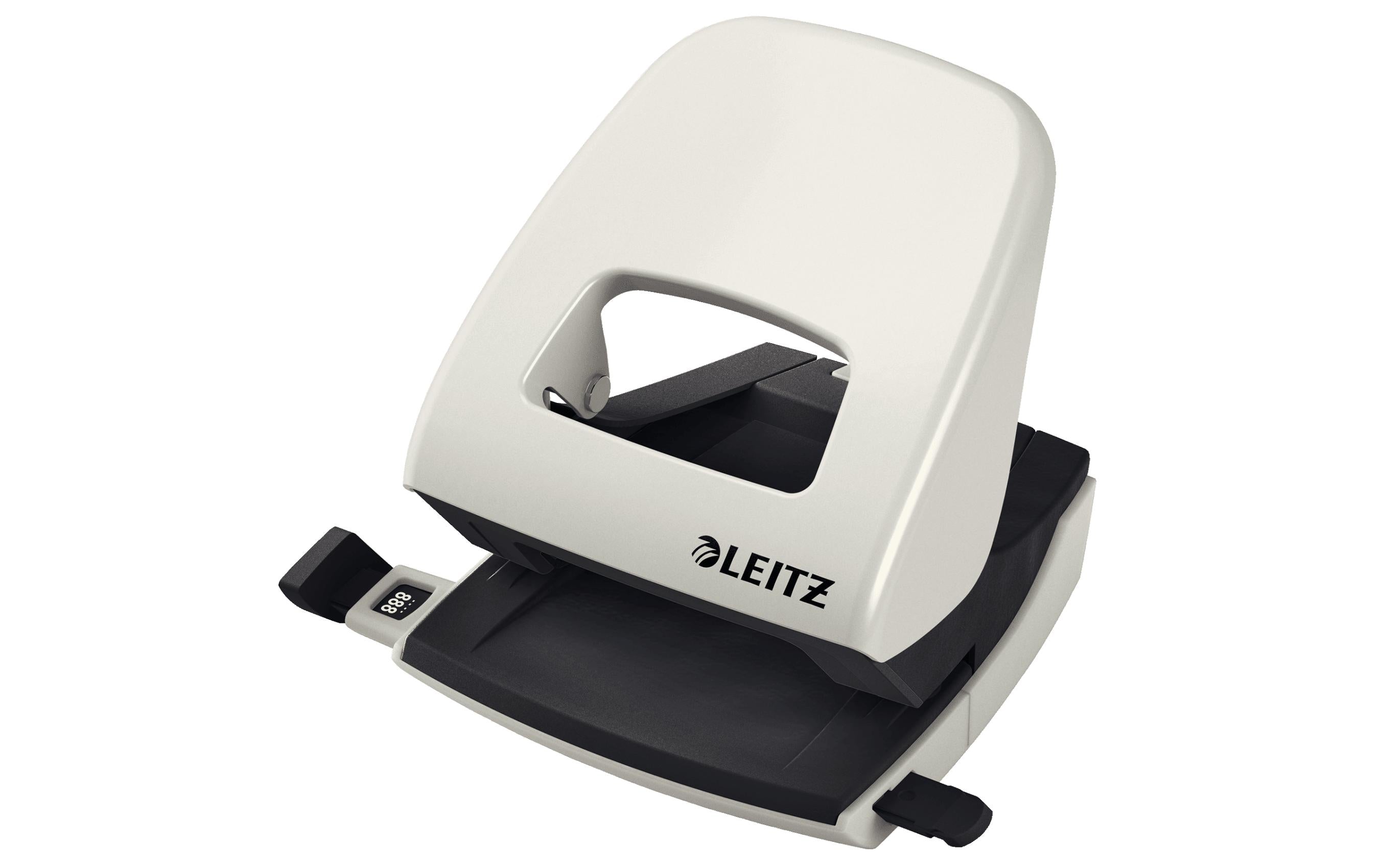Leitz Locher Nexxt Metall, 30 Blatt (80 g/m² Papier), Grau