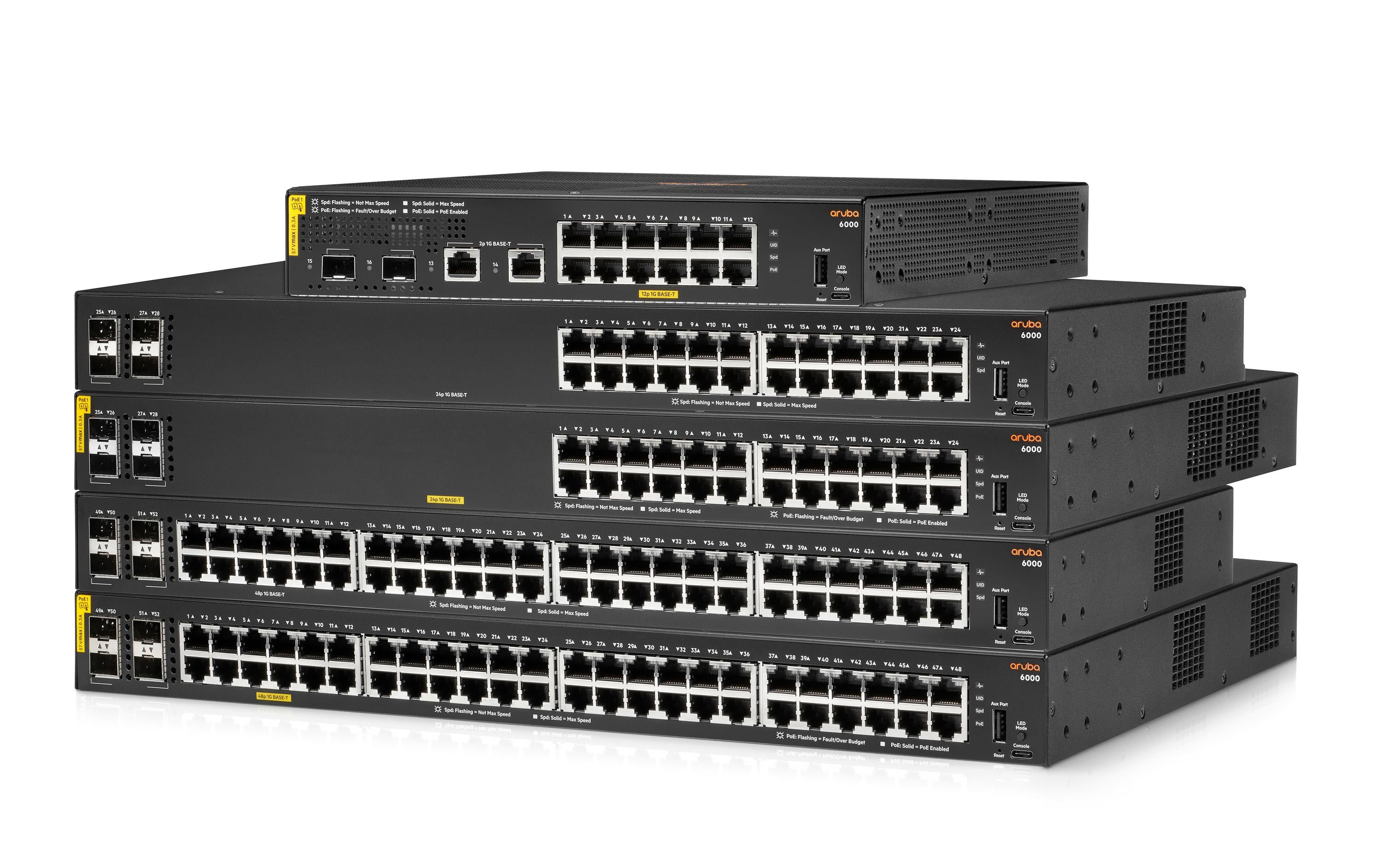 HPE Aruba CX 6000 48G 48x 1Gb, 4xSFP
