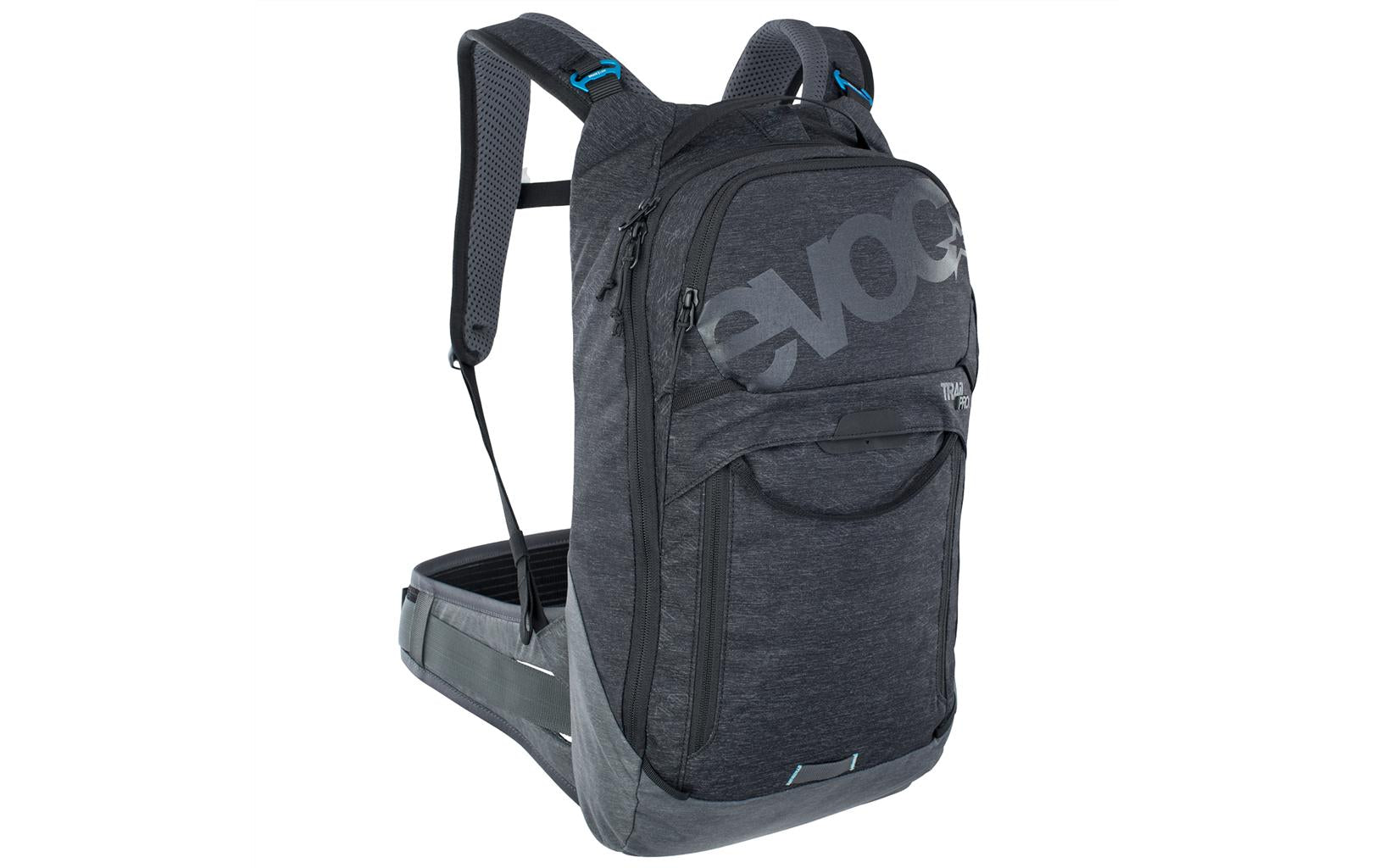 evoc Trail Pro 10L Backpack black/carbon grey, Grösse S/M