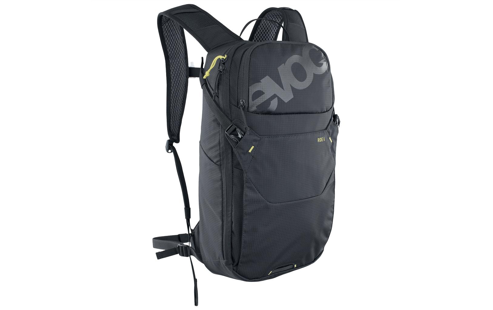 evoc Ride 8L Backpack black, Grösse one size