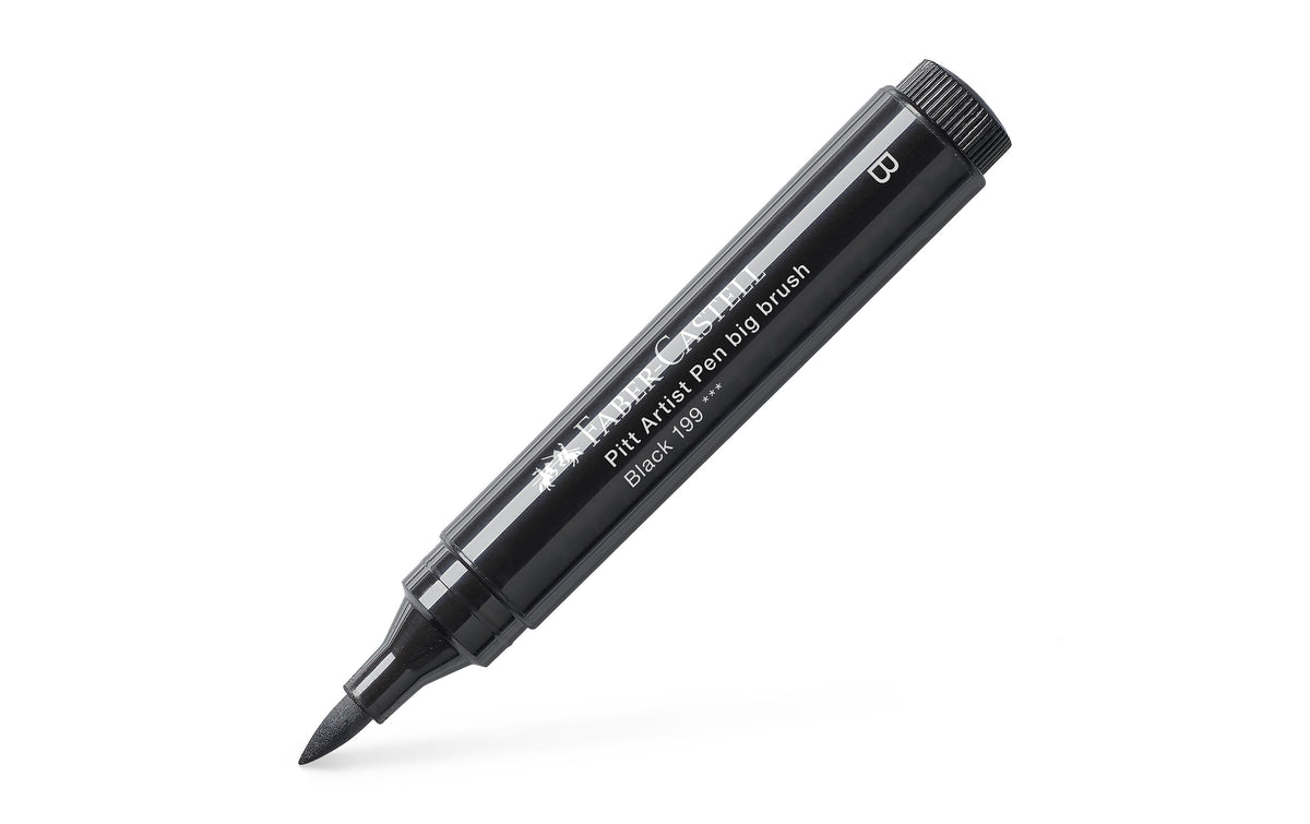 Faber-Castell Tuschestift Pitt Artist Pen B Bullet Nib, Farbe: Weiss