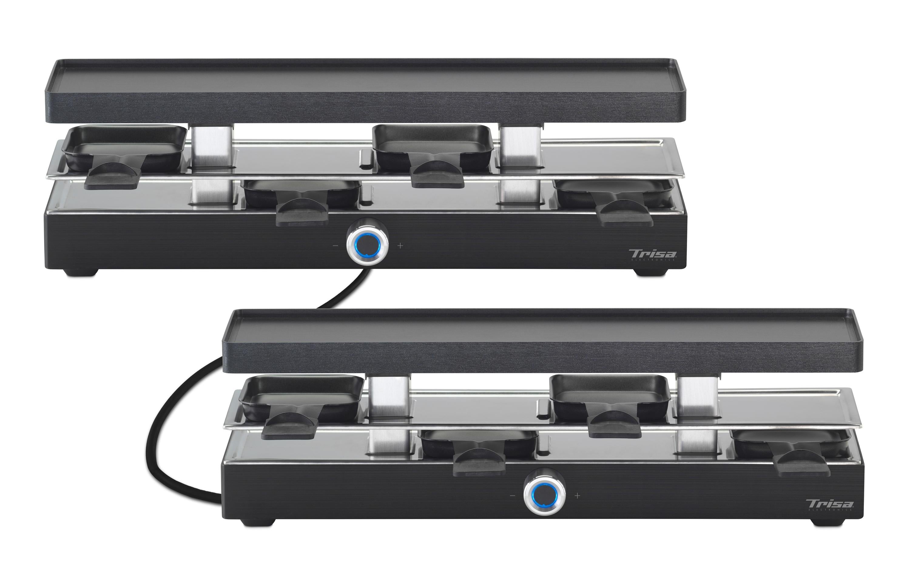 Trisa Raclette 7640306325662 1800W, 230V, Aluguss, 8 Pfännchen