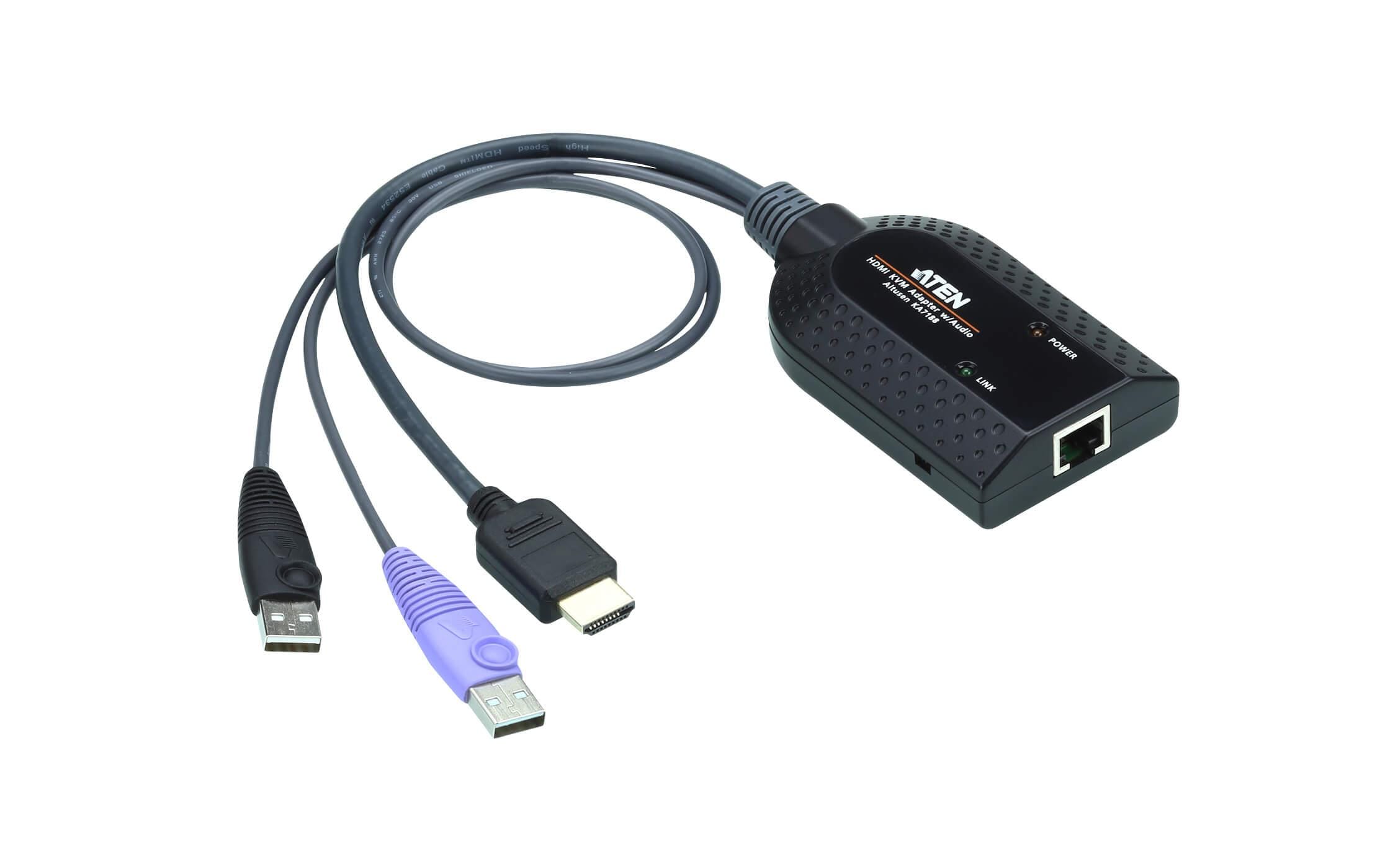 Aten KA7188-AX: KVM Adapterkabel USB HDMI VM KVM Adapterkabel
