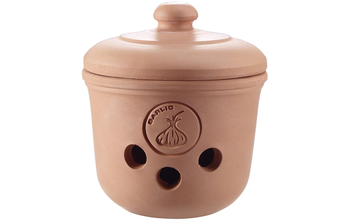 Moha Unio Knoblauchbehälter Terracotta Durchmesser 11.5cm