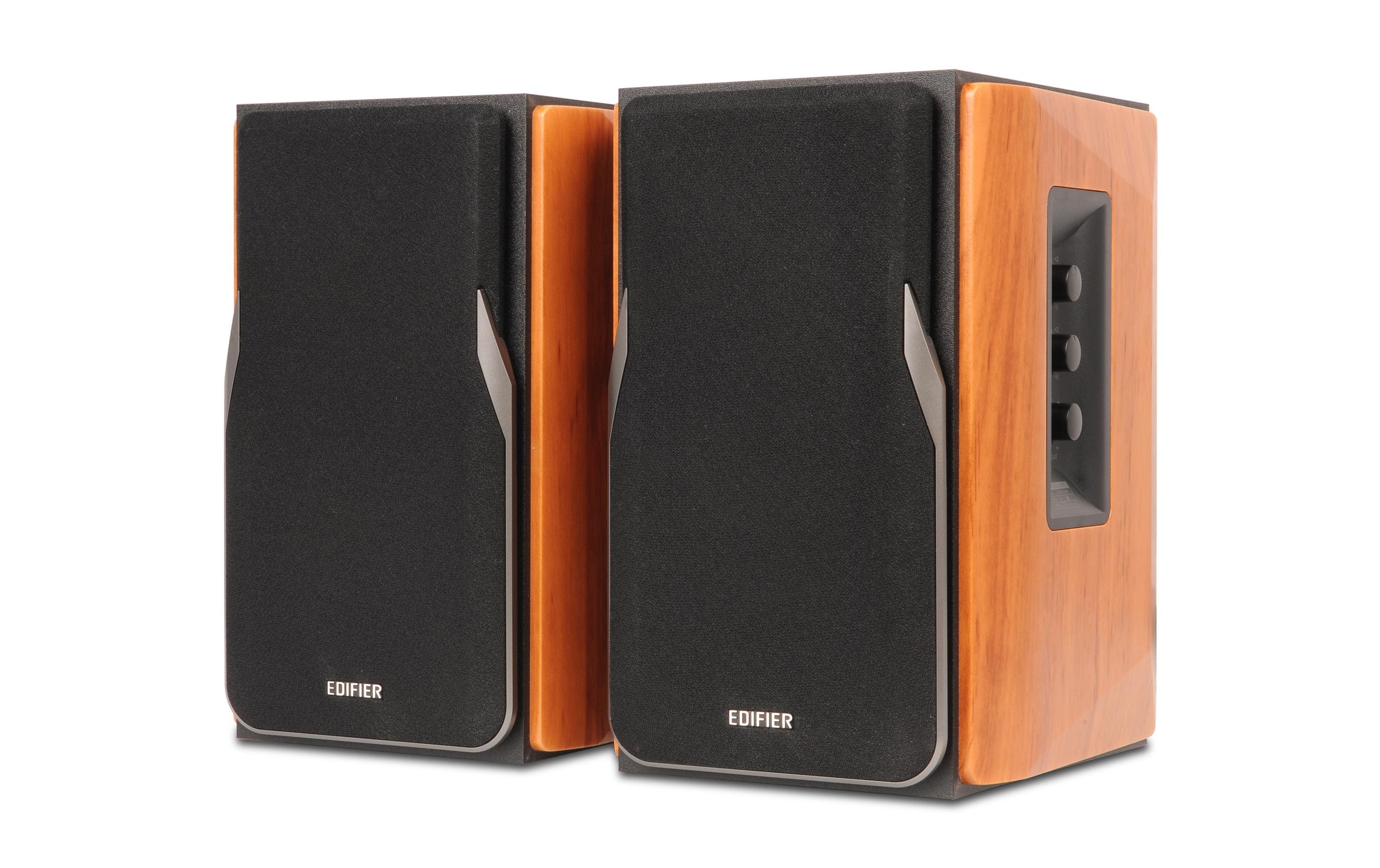 Edifier R1380T, Aktiv Regallautsprecher Holz, 2 x Cinch-Eingänge