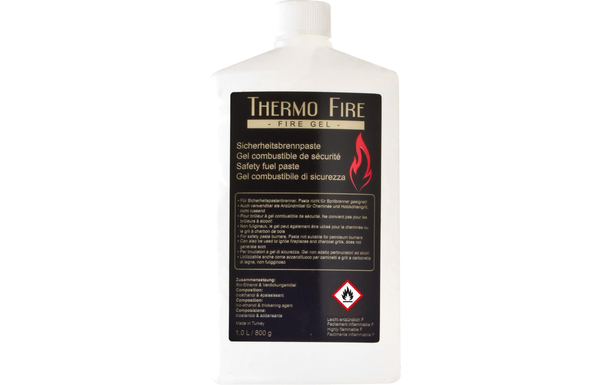 Nouvel Thermo Fire Brennpaste 1 Liter, Anzündhilfe und zum Nachfüllen