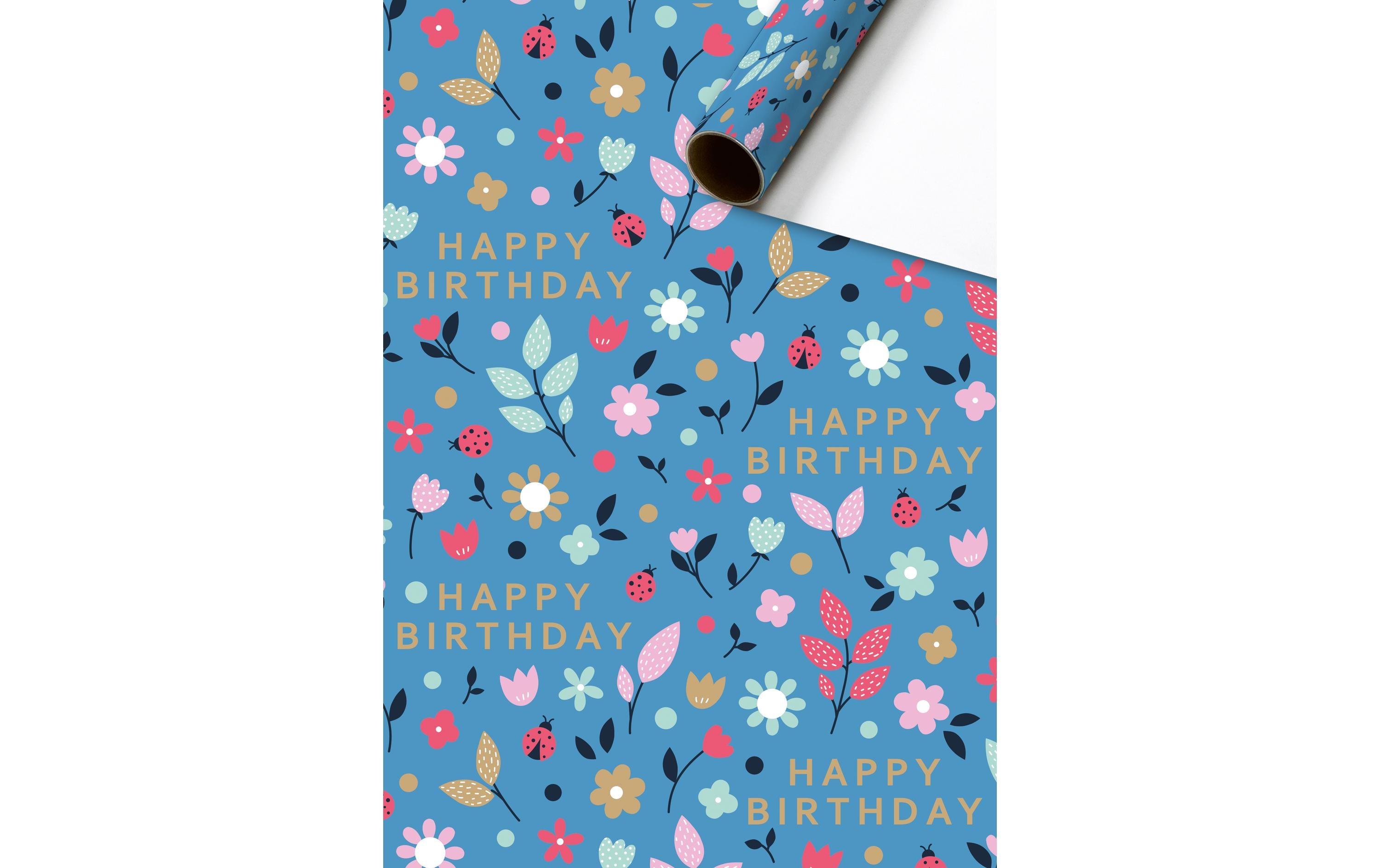 Stewo Geschenkpapier Benice Grösse 70cmx2m, 80g/m², Mehrfarbig