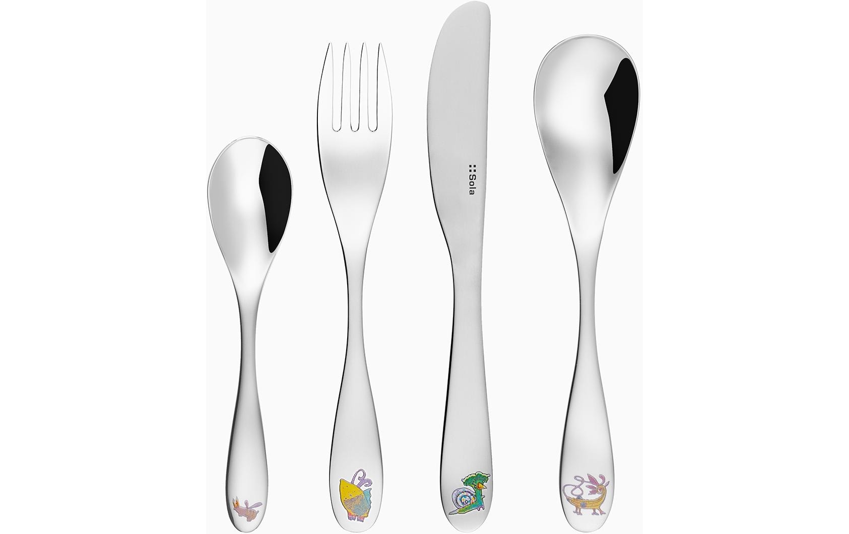 Sola Kinderbesteck KIDS WORLD Besteckset 4-tlg.