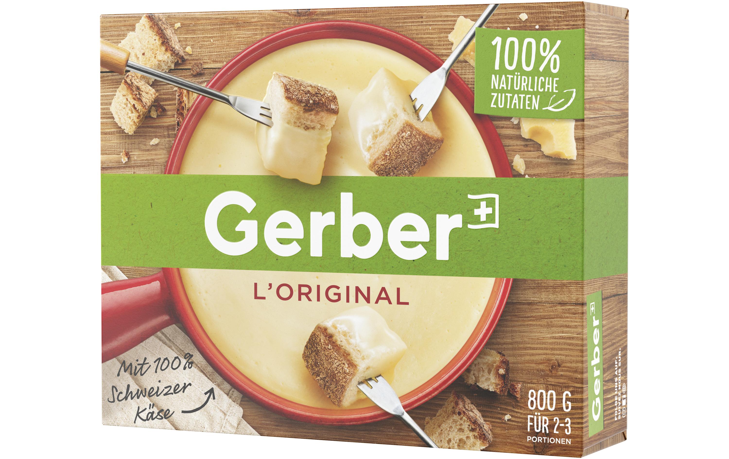 Fondue Gerber Original 800g