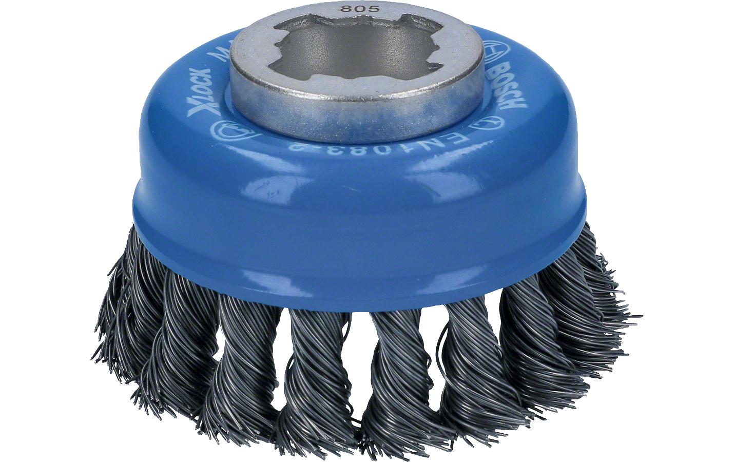 Bosch Professional Topfbürste 75 mm, gezopfter Stahldraht