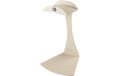 K&M 16075 Kopfhörer Tischstativ Beige sand-beige, gummierte Auflage