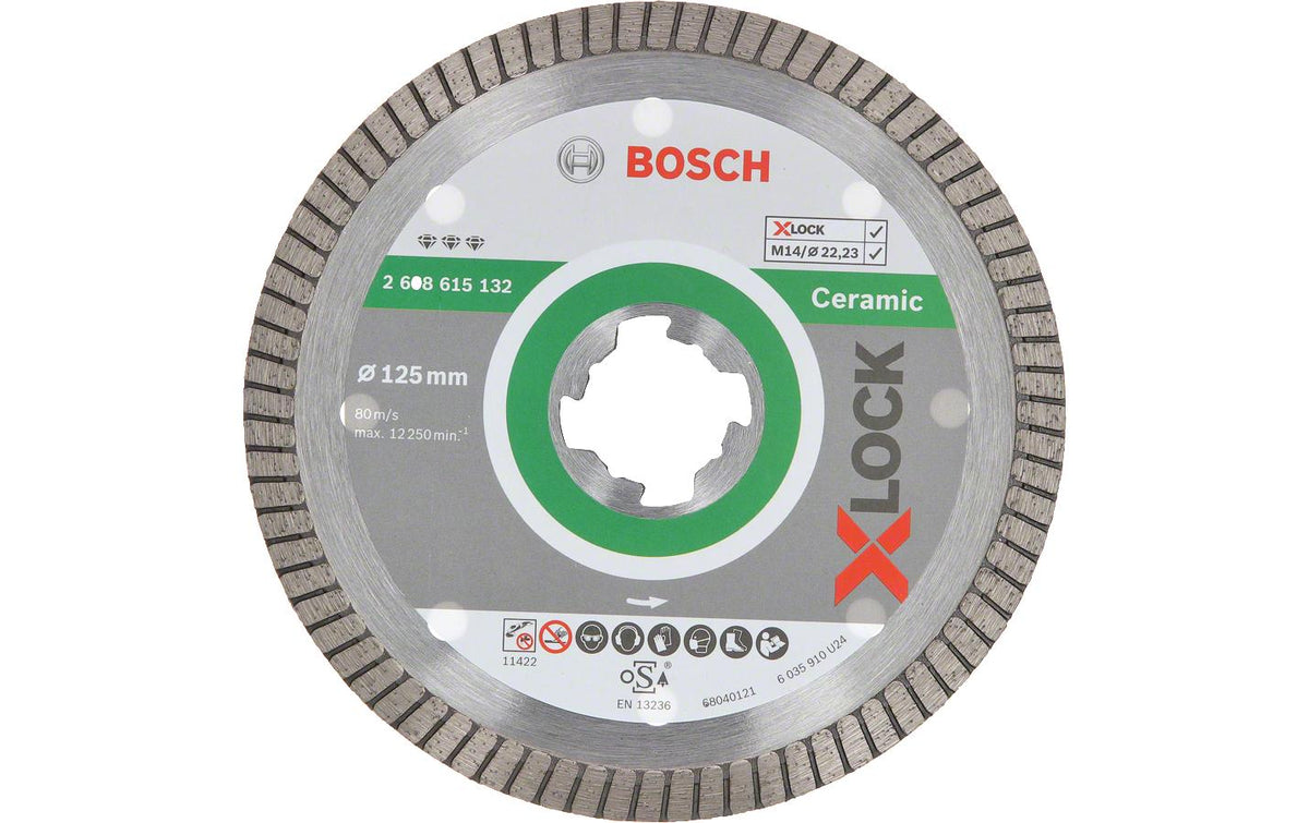 Bosch Professional Diamanttrennscheibe Best for Ceramic 125x22,23x1,4x7