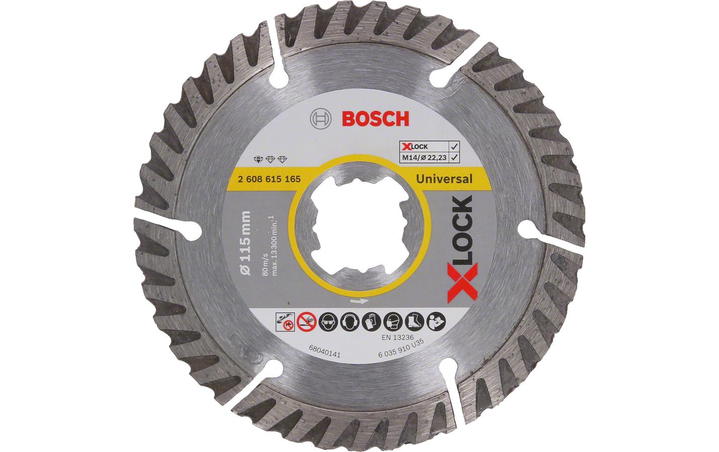 Bosch Professional Trennscheibe Standard for Universal 115x22,23x2x10