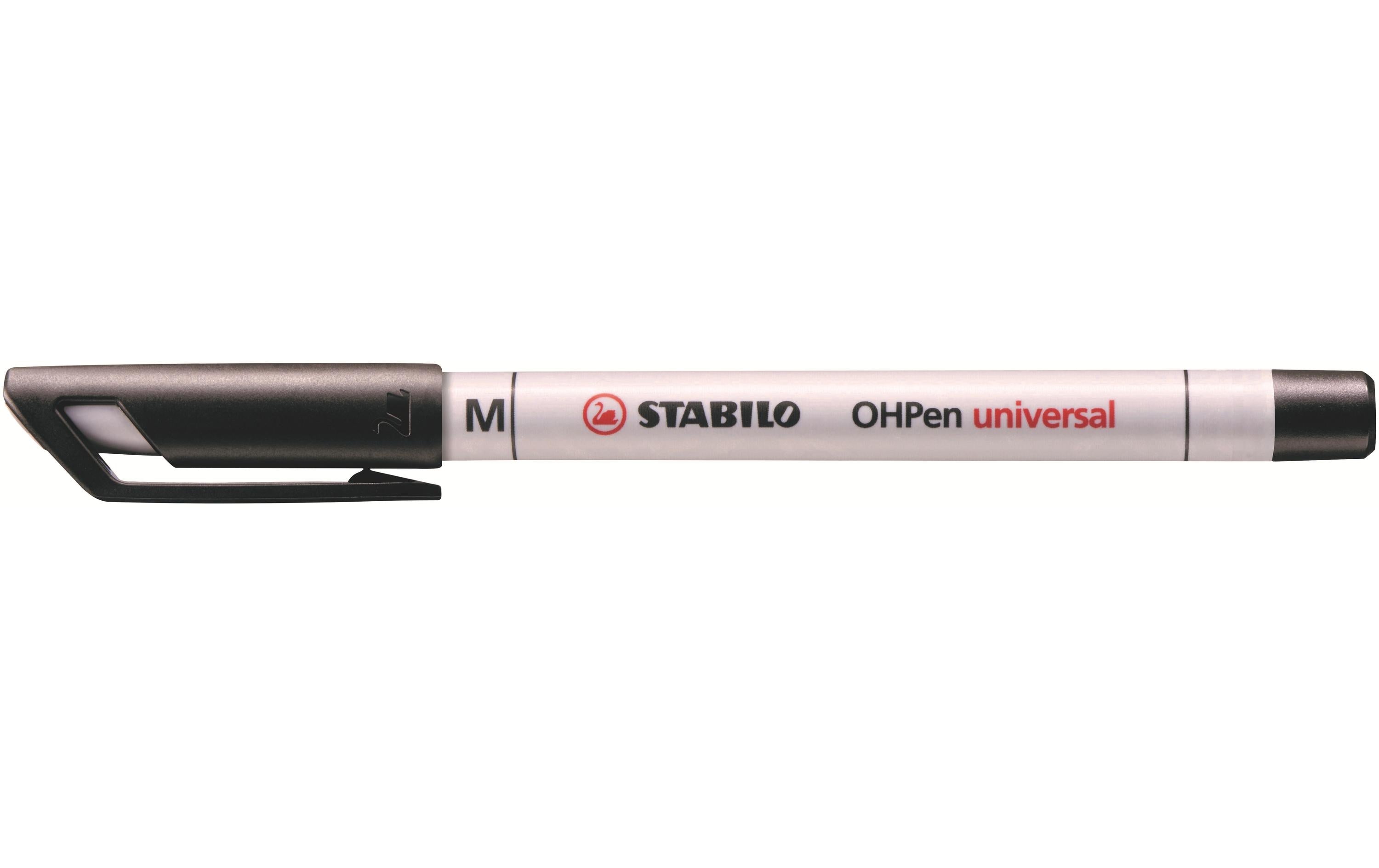 STABILO OHPen Universal NonPermanent M 10 Stk, schwarz