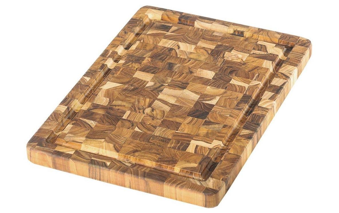 Teak-Haus Schneide- und Servierbrett, TH801 35.5x25.4x2.5 cm