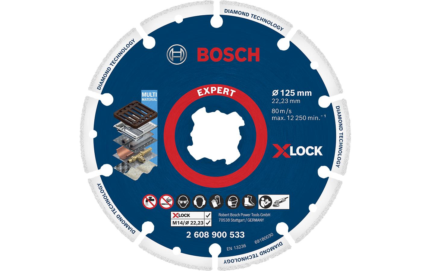Bosch Professional Diamant-Metallscheibe 125x22,23mm