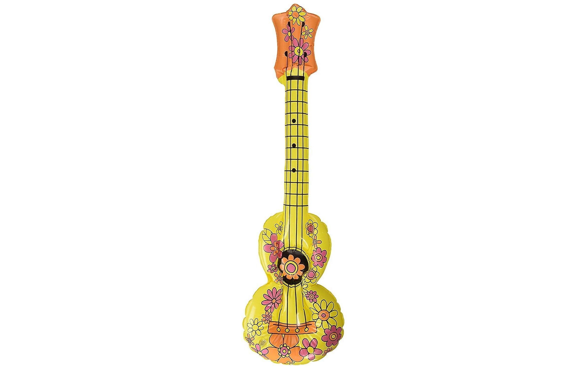 Folat Aufblasbare akustische Gitarre 80 cm, gelb