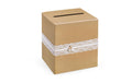 Partydeco Kartenbox braun, 24 x 24 x 24 cm, 1 Stück