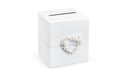 Partydeco Kartenbox weiss, 24 x 24 x 24 cm, 1 Stück