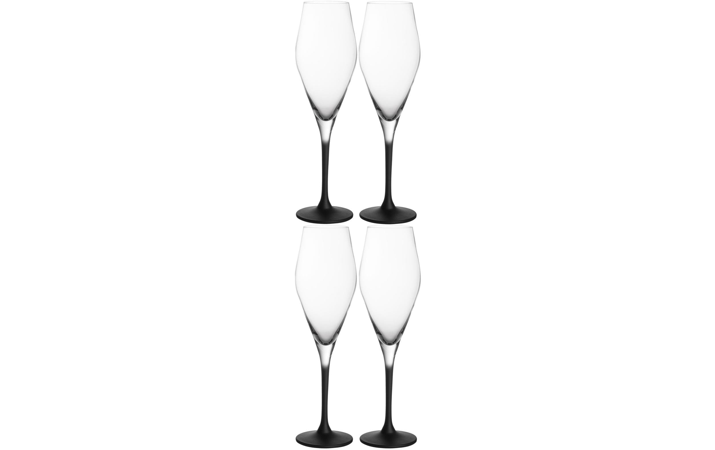 Villeroy & Boch Manufacture Rock Champagner Set 4tlg.