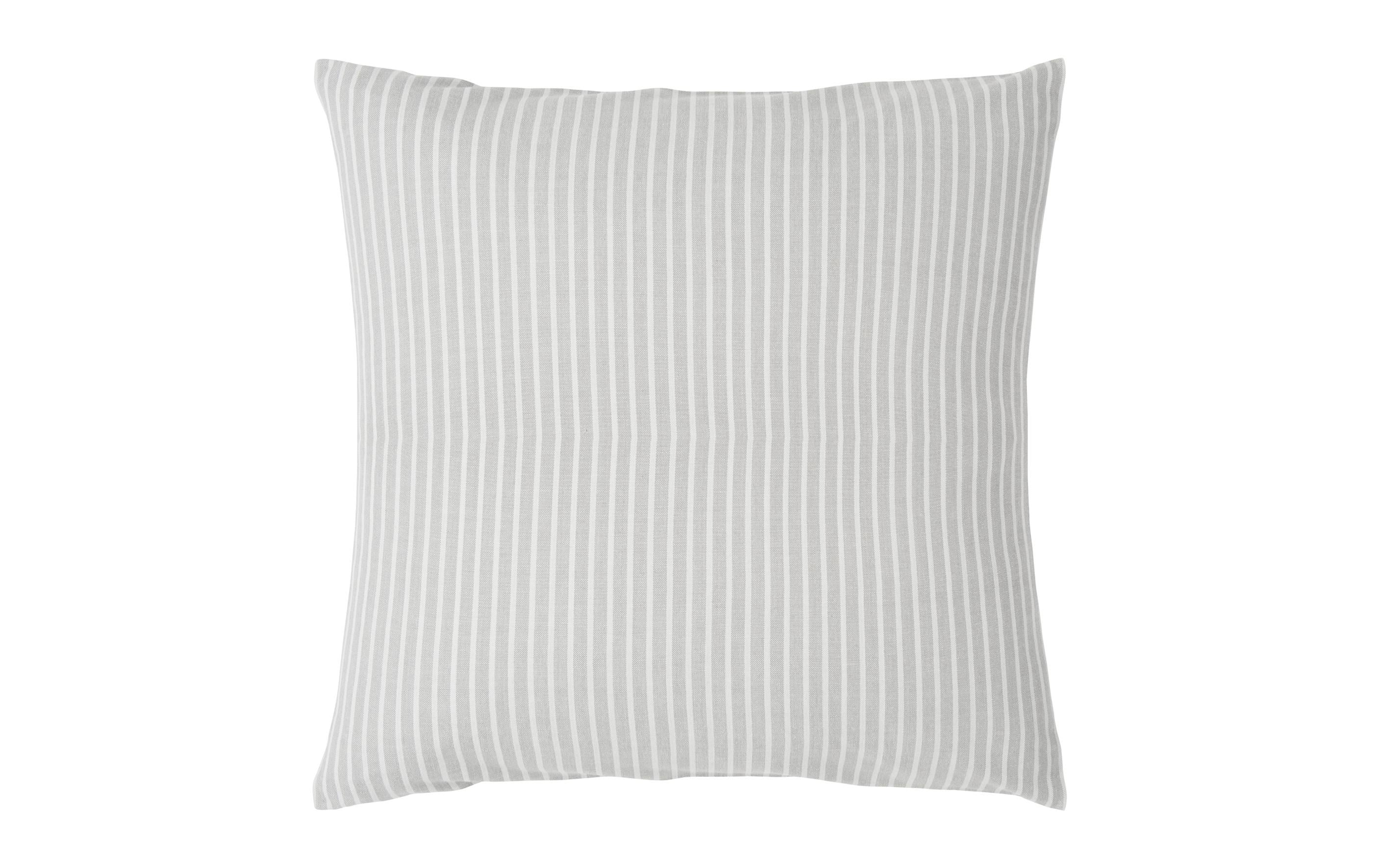 pad Kissenhülle Fiora,Just Natural,Hellgrau 40x40 cm, 100% Baumwolle