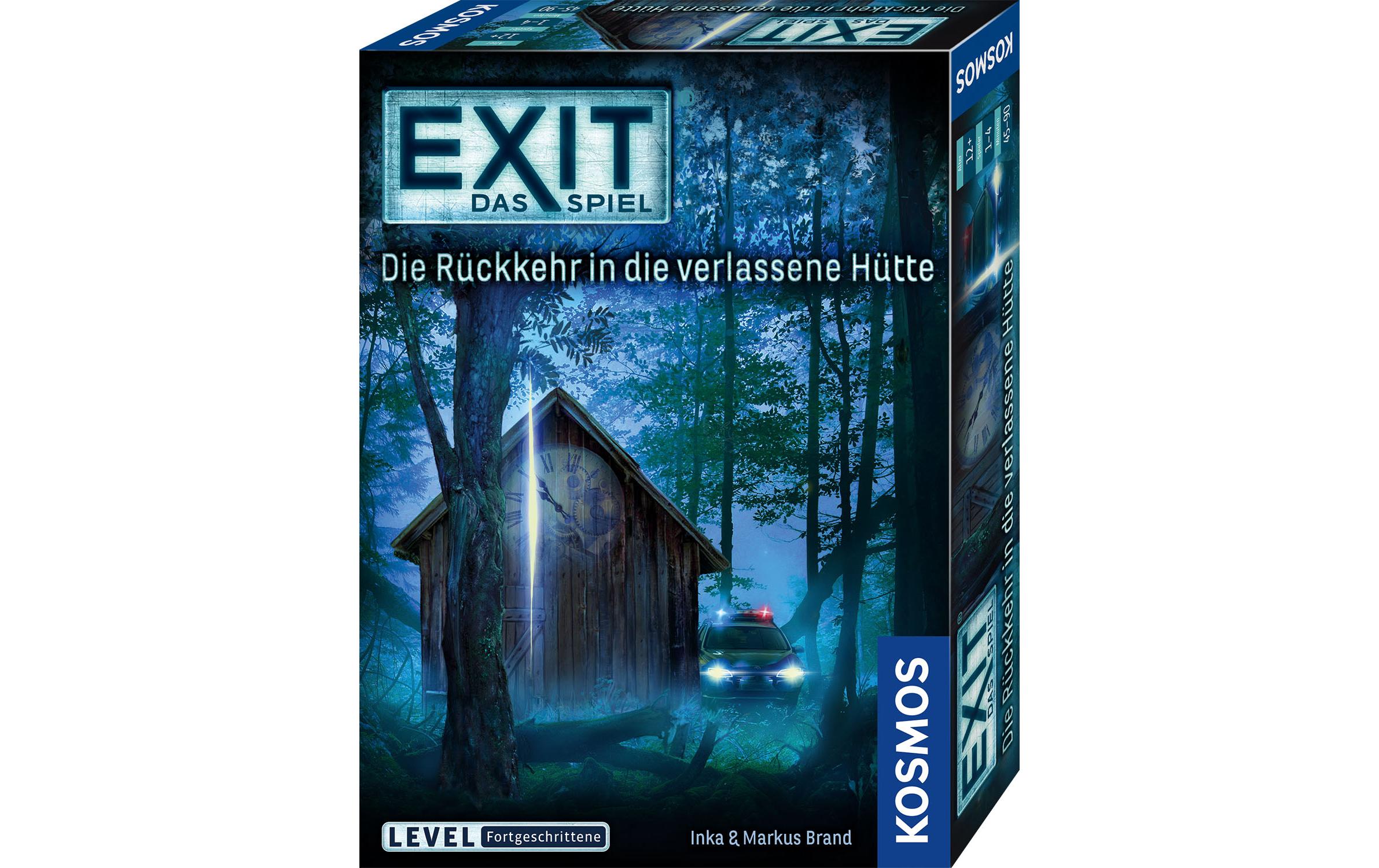 EXIT Spiel - Rückkehr in d. verlas. Hütte Alter 12 + / 1-4 Spieler