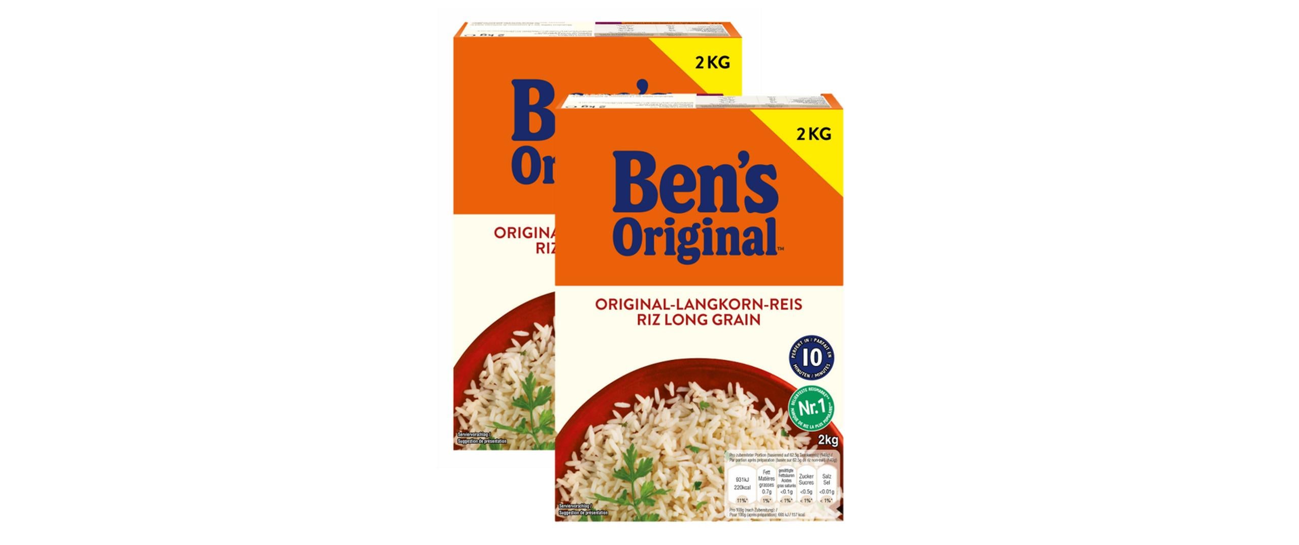 Uncle Bens Langkornreis 10 Minuten 2x 2 kg