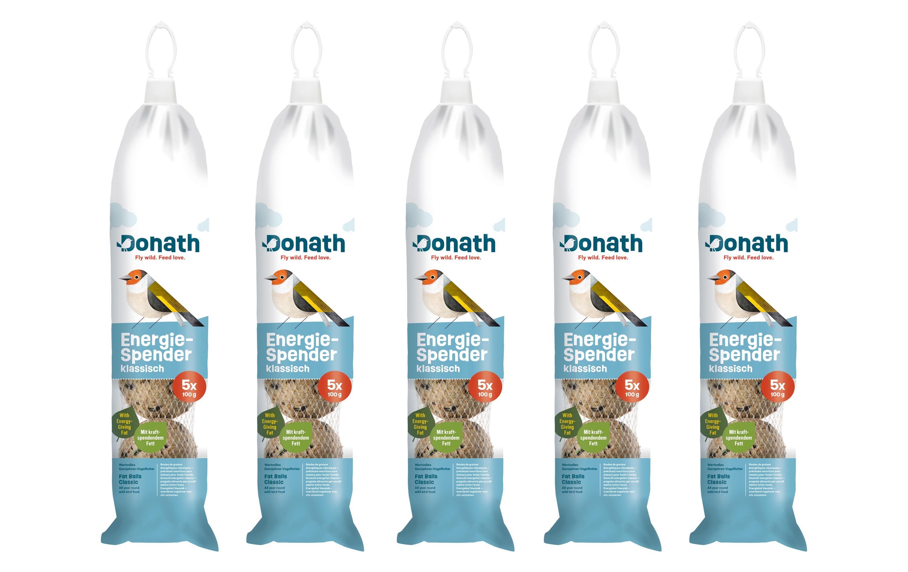 Donath Knödel Energie-Spender klassisch 5x 5 Stück à 100 g
