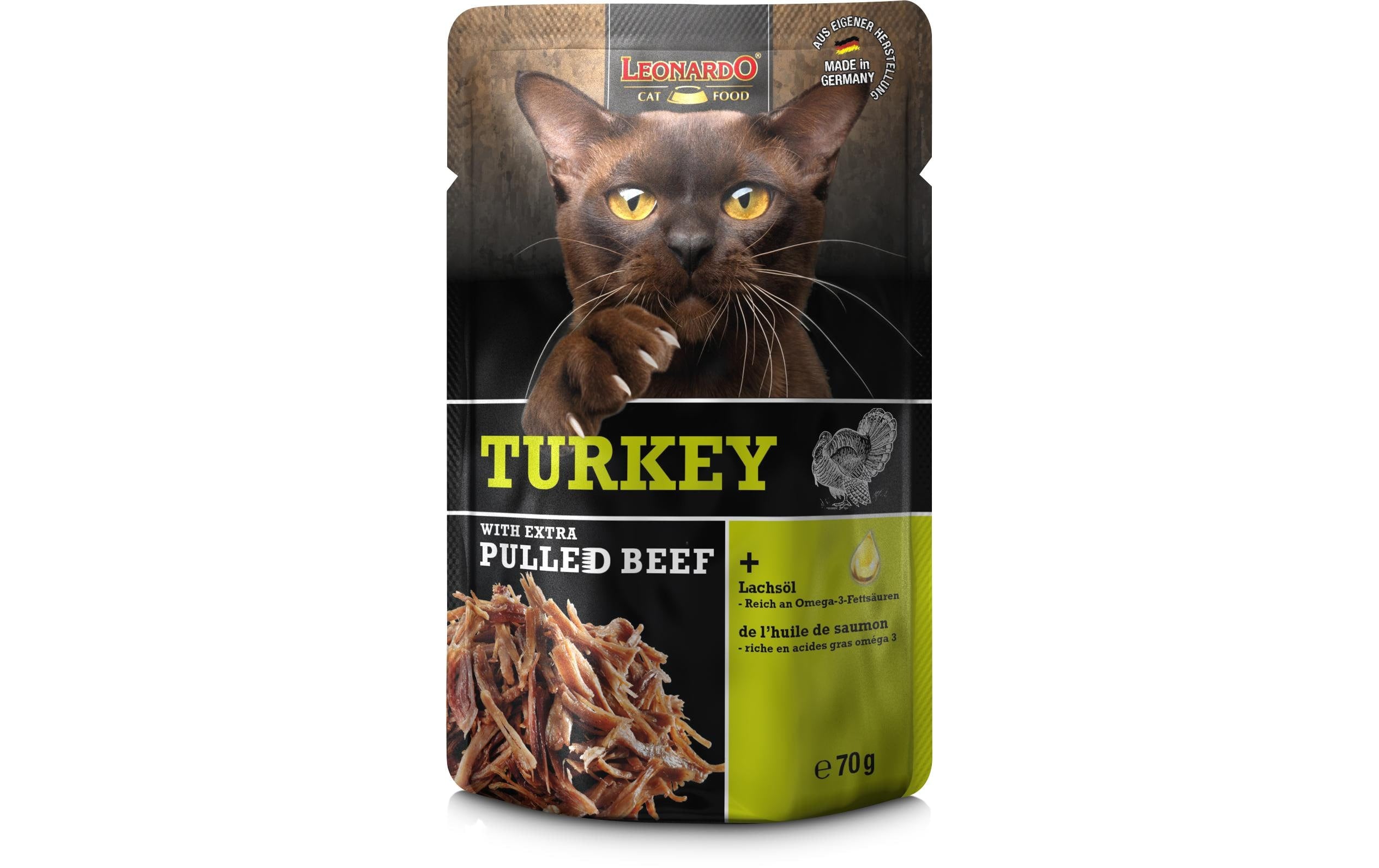 Leonardo Nassfutter Truthahn&Pull.Beef 70g