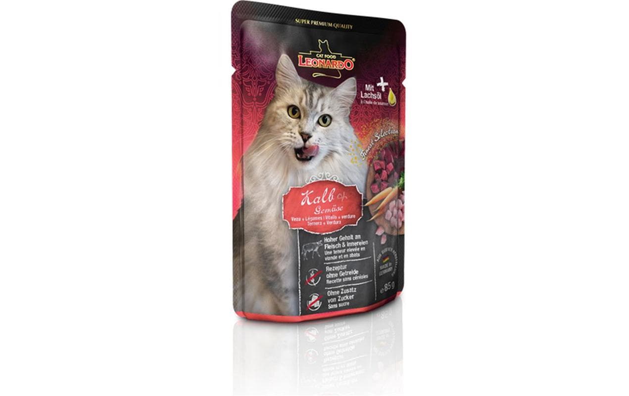 Leonardo Nassfutter Kalb & Gemüse 85g