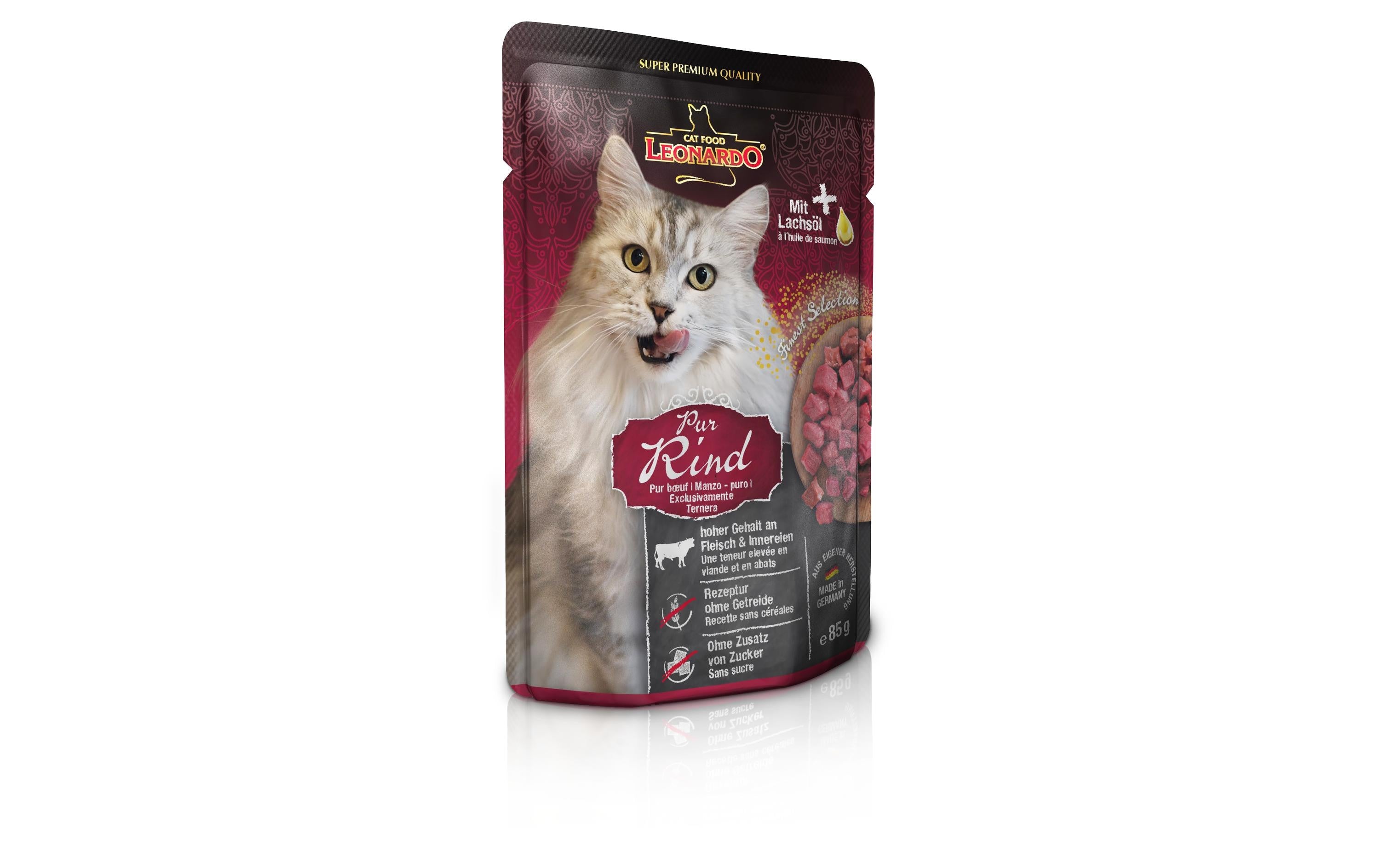 Leonardo Nassfutter Rind 85g