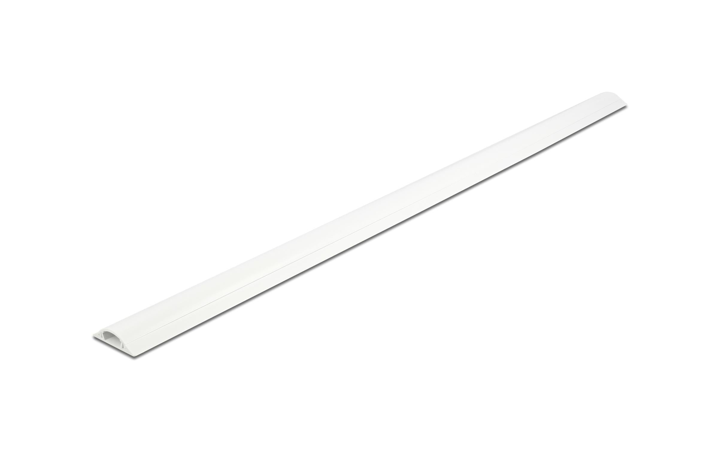 Delock Kabelkanal, 30mmx8mm, Weiss 1m, selbstklebend