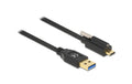 Delock USB3.2 Gen2 Kabel Typ-A zu C, 0.5m Stecker/Stecker, Schraube oben,10Gbps