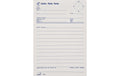 Simplex: Telefonblock dreisprachig A6 Dreisprachig, 70 Blatt, A6