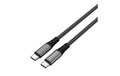 4smarts USB 2.0 USB-C Kabel, 1.5m, schwarz PremiumCord bis 100W Daten- und Ladekabel