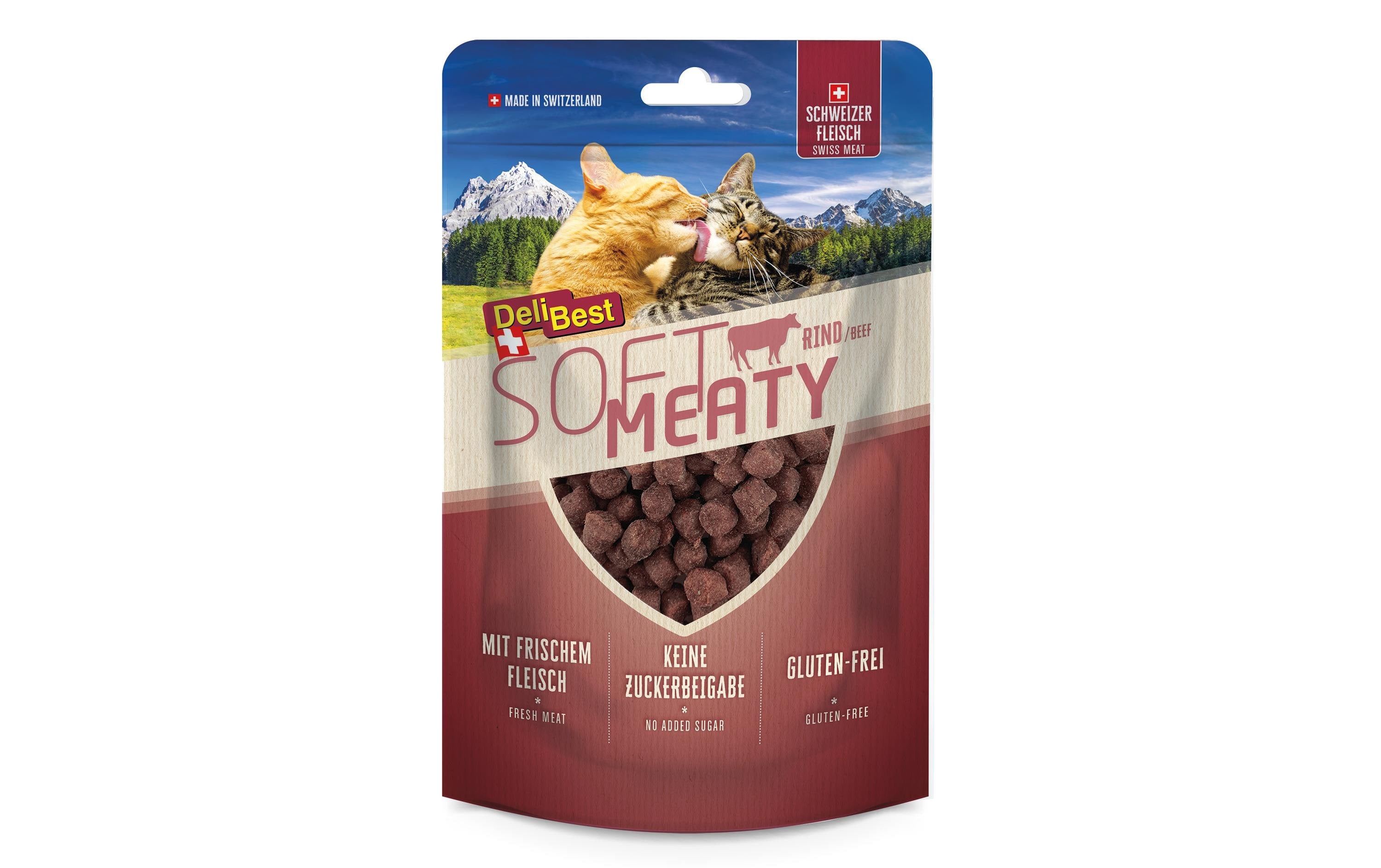 DeliBest Soft Meatys aus Schweizer Rind 100g