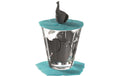 Leonardo Glas Bambini Elefant 3-teilig, D: 6cm, Glas/Silikon