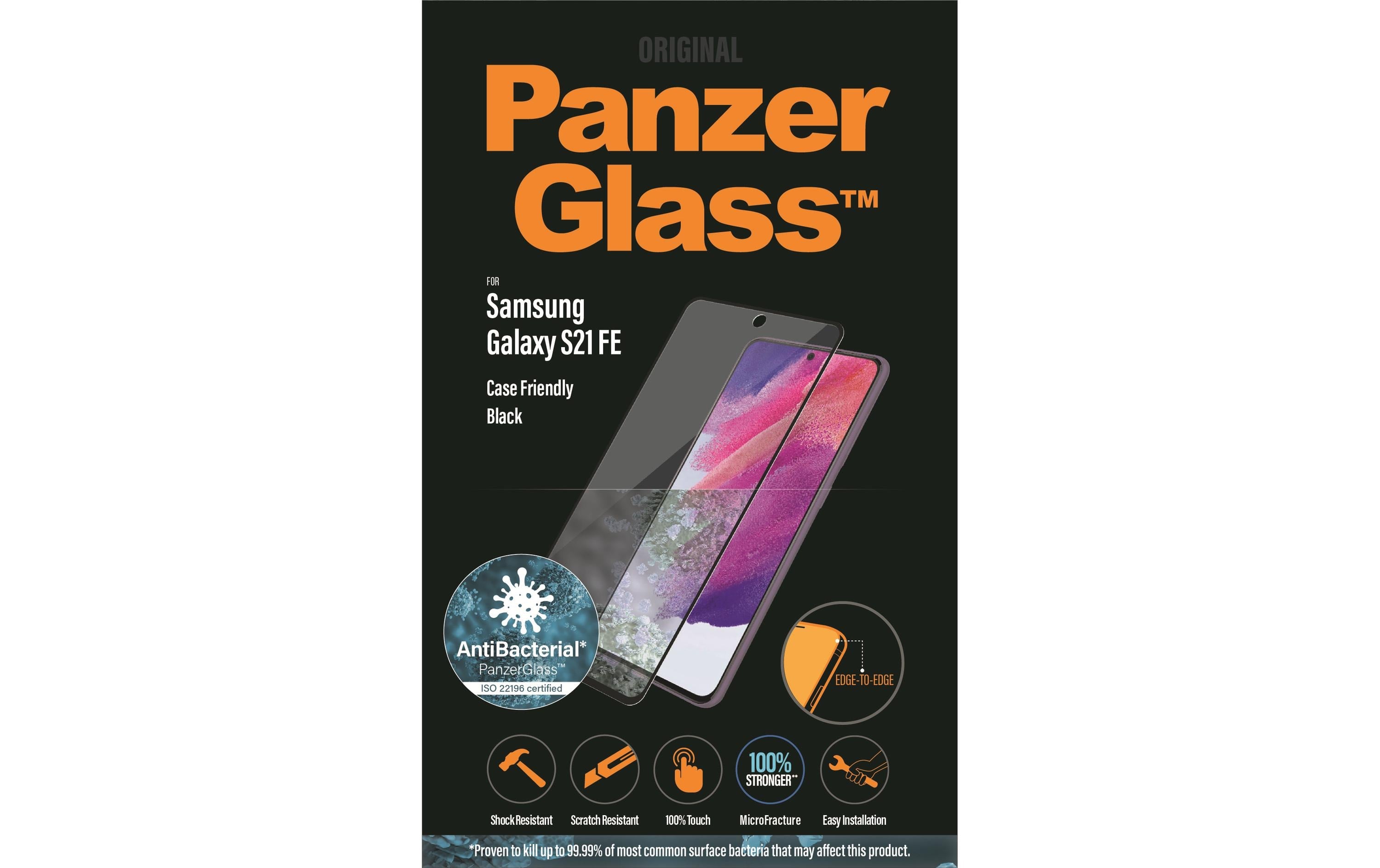 PanzerGlass Displayschutz Case Friendly, AB Galaxy S21 FE