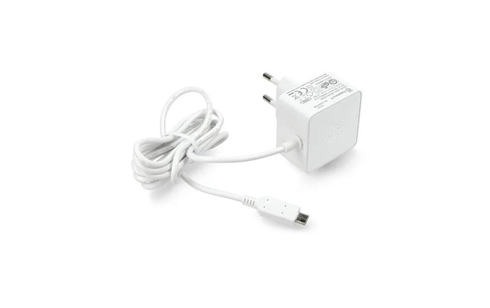Raspberry Pi Zero Netzteil, (Pi0) 5.1Volt, 12,5W mit Micro-USB, weiss