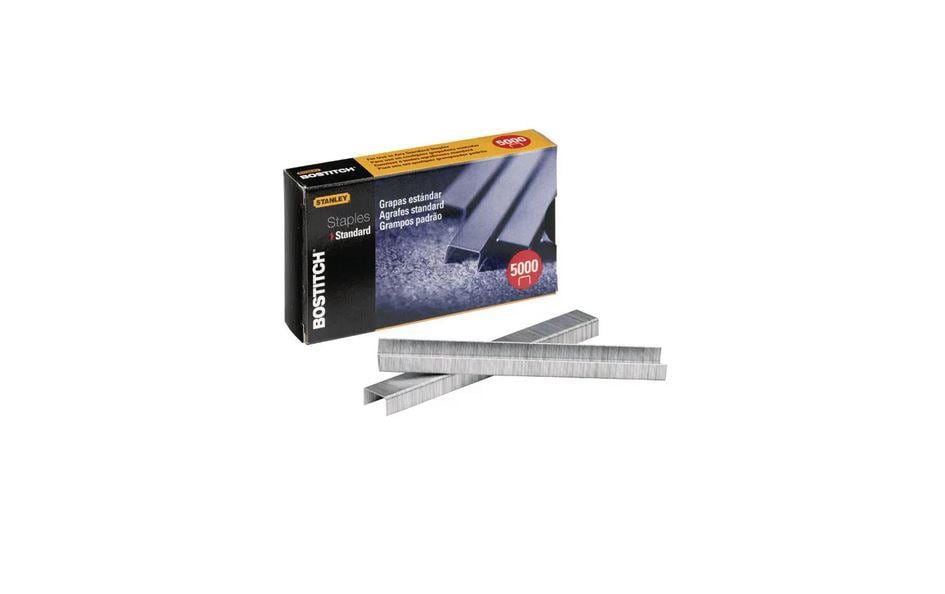 Bostitch Heftklammern SBS191/4CP Stahl, Inhalt 1000 Stück