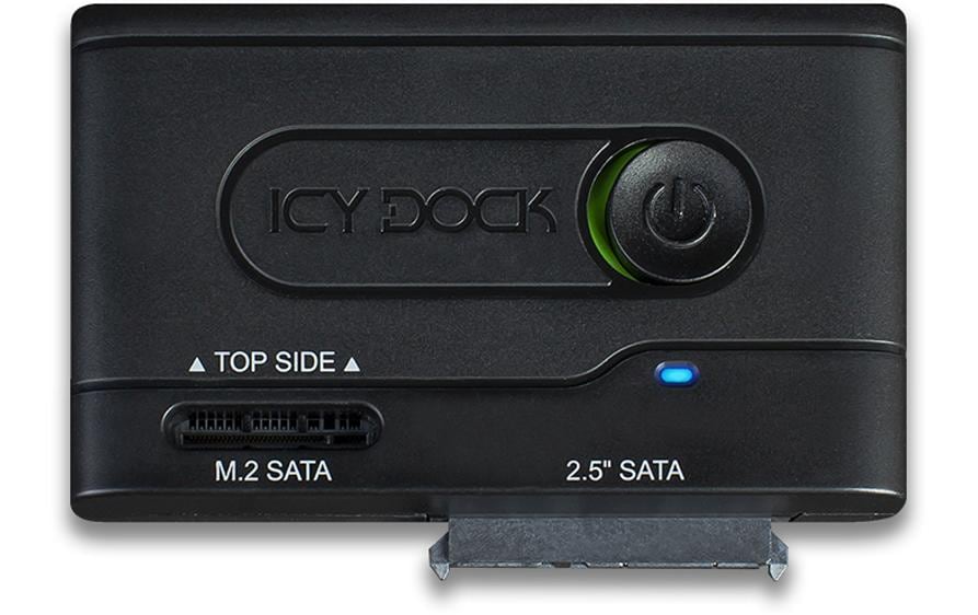 ICY Dock EZ-Adapter 2.5"/M.2 SSD zu USB3.2 für 2.5" und M.2 SATA HDD/SSD