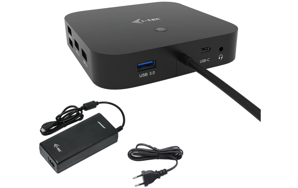 i-tec USB-C Dock Dual Display MST 1x DP 1x HDMI 1xGLAN 3xUSB