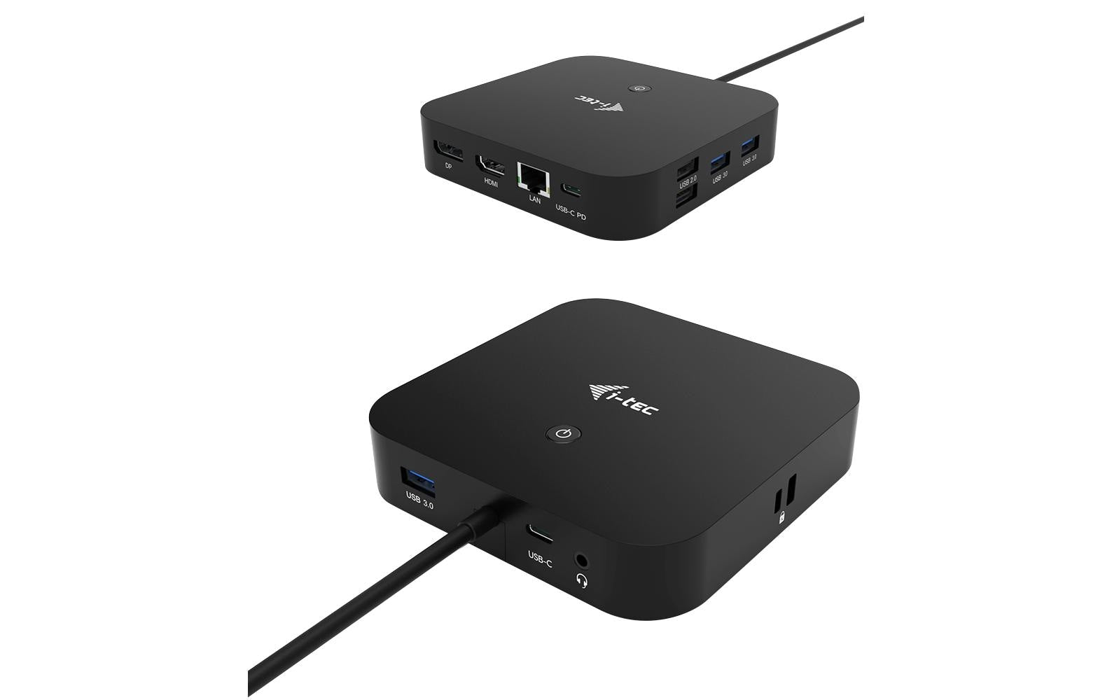 i-tec USB-C Dock Dual Display MST 1x DP 1x HDMI 1x GLAN 3x USB 3.0
