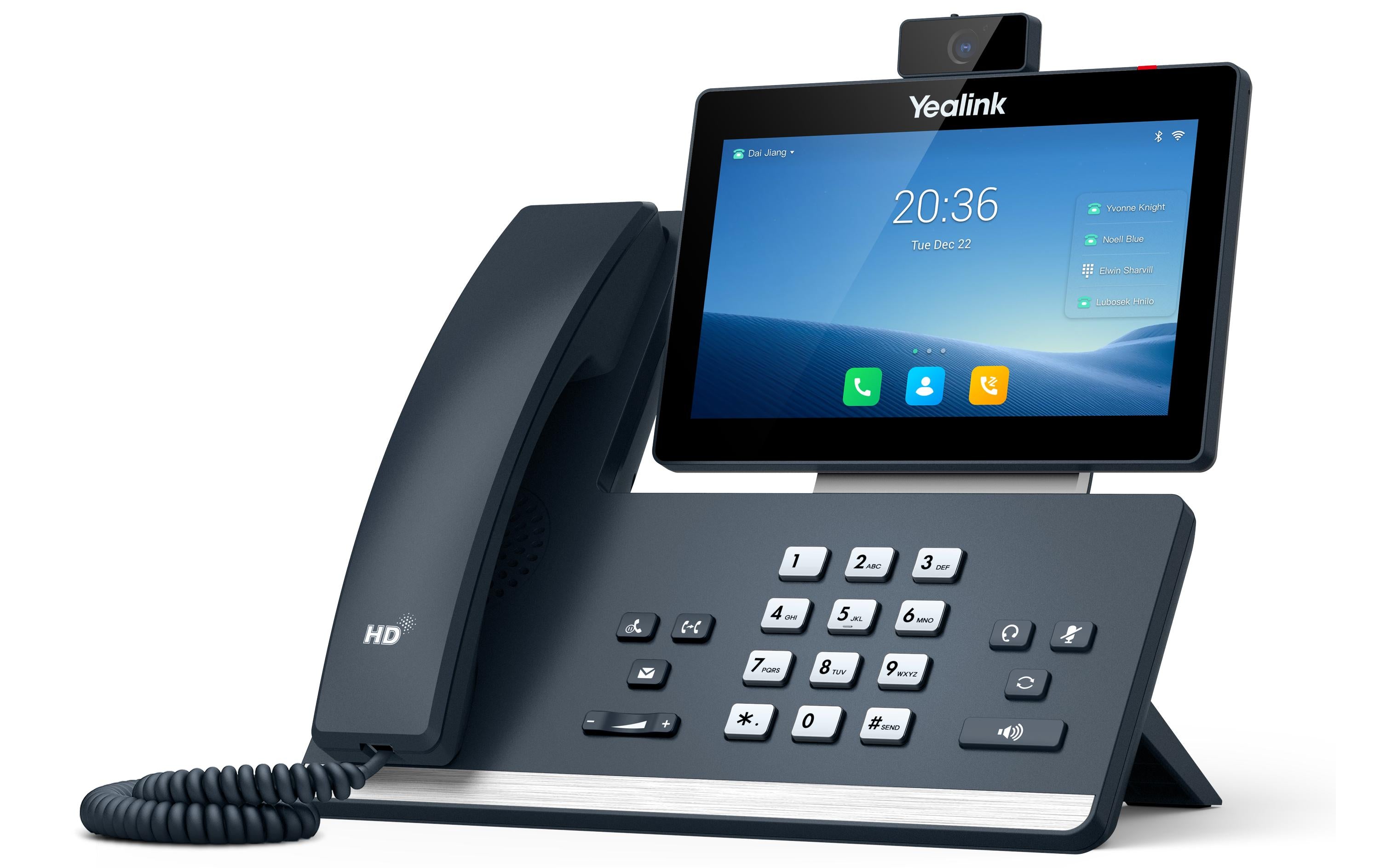 Yealink T58W mit Kamera SIP-Tischtelefon