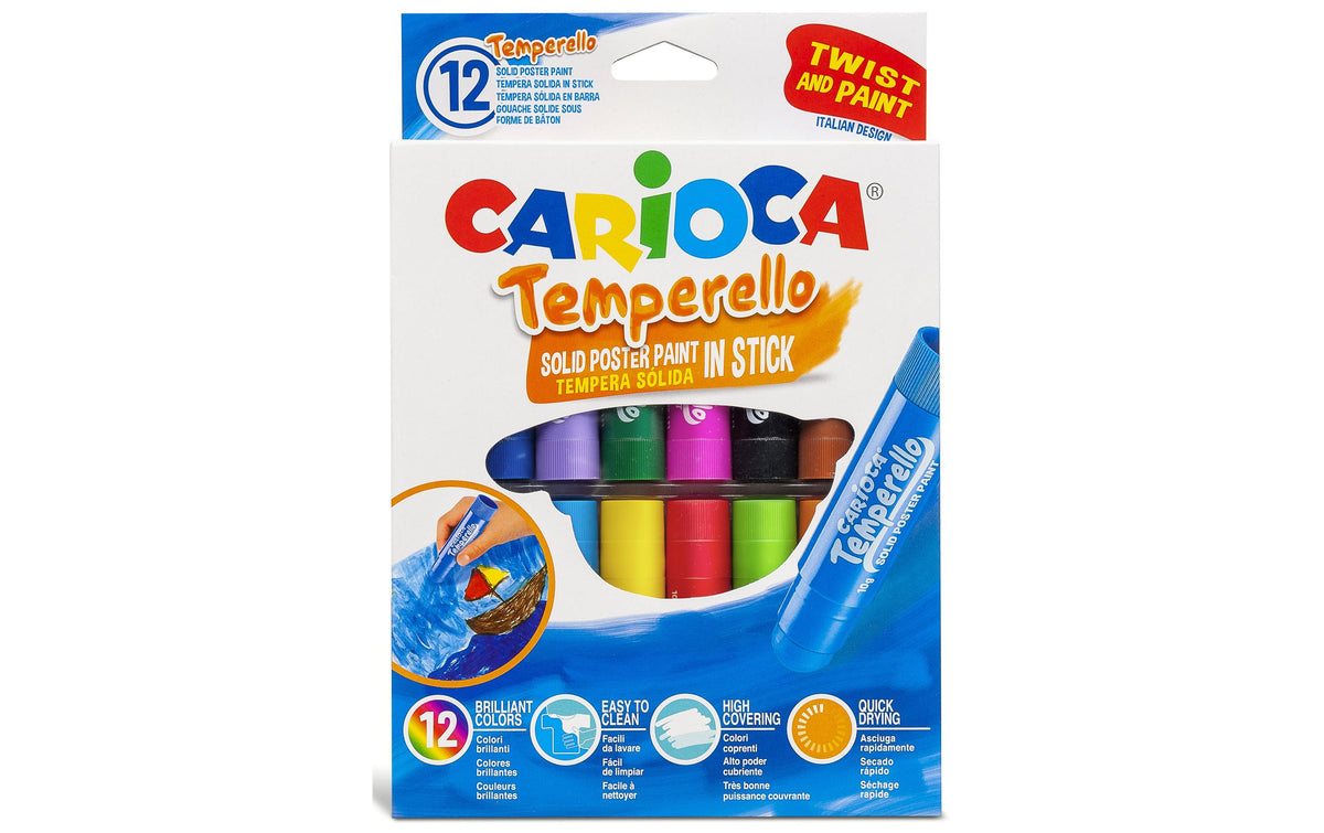 Carioca Posterfarbe Temperello 12er Pack