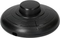 Max Hauri Fusstretschalter, schwarz 70mm, 1-Poliig