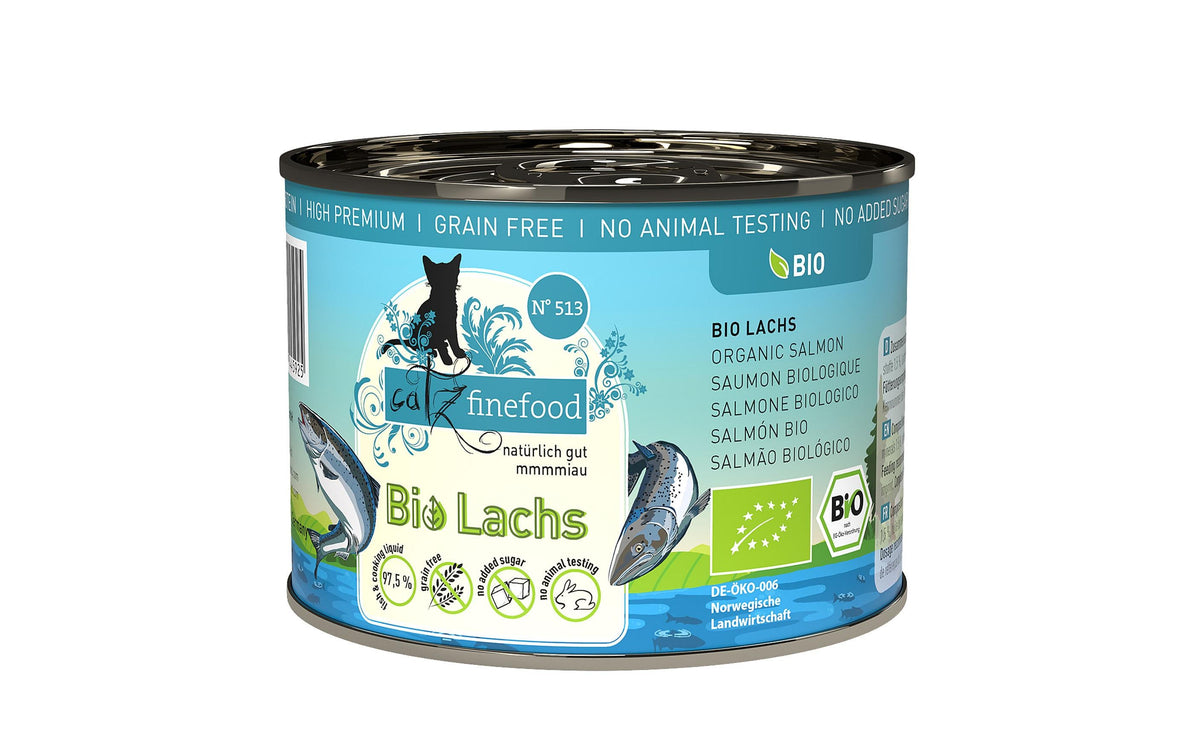 catz finefood Bio No.513 Lachs 200g
