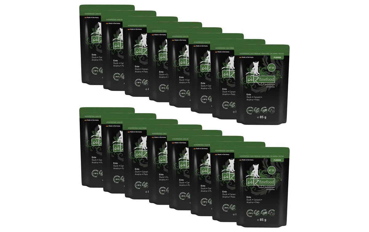 catz finefood Purrrr No.115 Ente 16x85g Kit