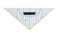 Linex: Geometriedreieck m. Grif 22.5cm Geo-Dreieck