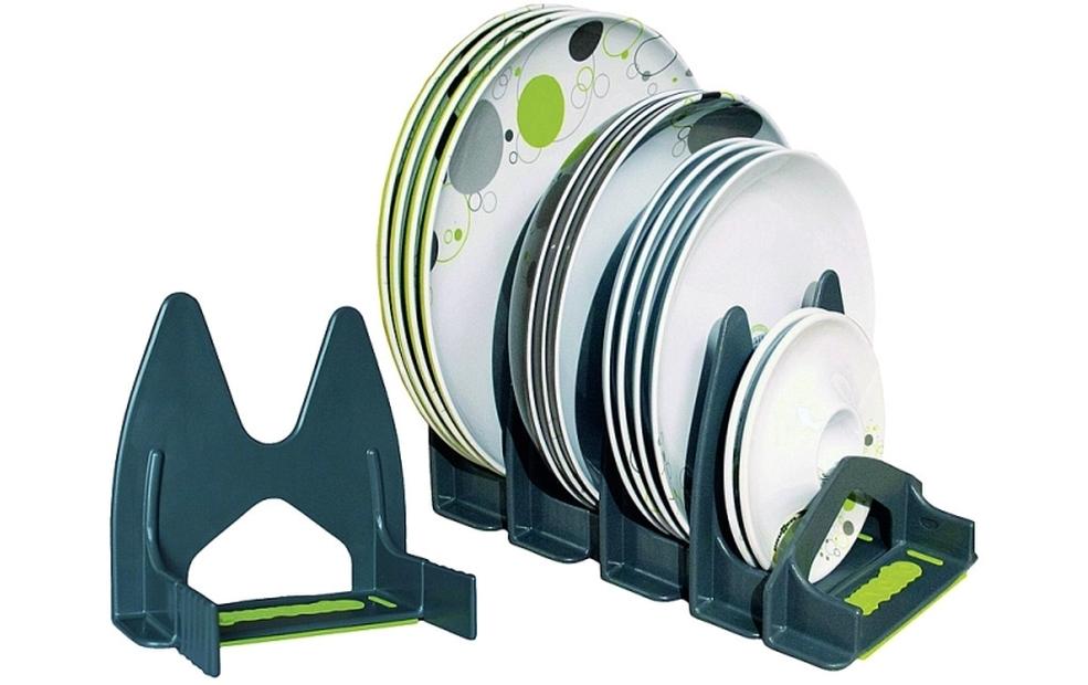 purvario Tellerassistent 4-er Set 4-er Set, Boden mit Antirutschbeschichtung